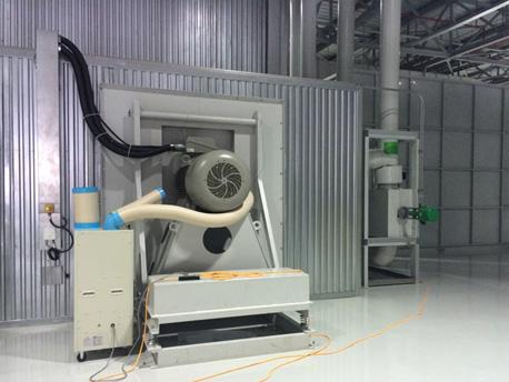 冬夏冷氣機(jī)成功解決了降溫問(wèn)題，贏(yíng)得了東洋輪胎一致好評(píng)